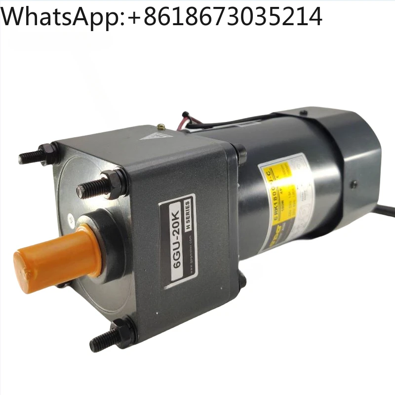 Motor 6RK180GU-C reducer 6GU-20K motor gear box