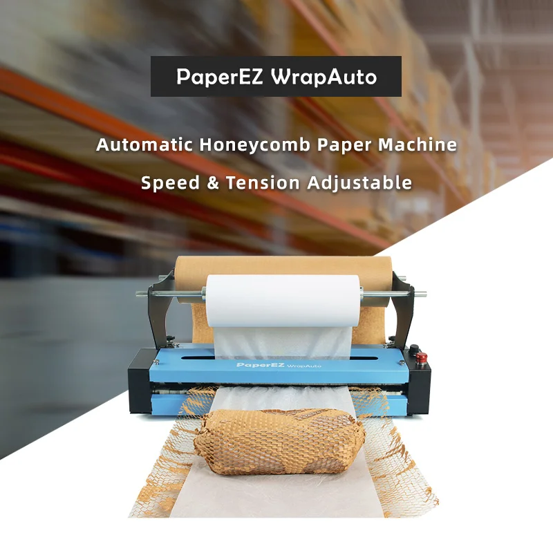 Ameson Automatic Expands Dispenser Honeycomb Paper Wrapping Machines