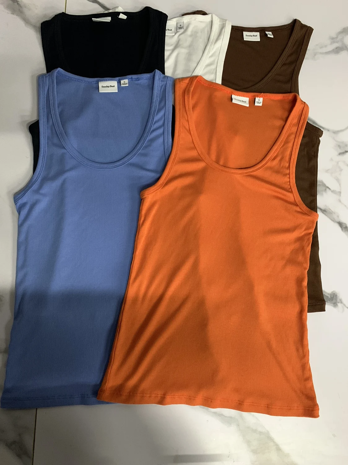 

Aritzia Women's Vest Sunday Best00803 Modal Elastic Thin Comfortable Base Layer Summer Faion Ladies' Premium Clothing