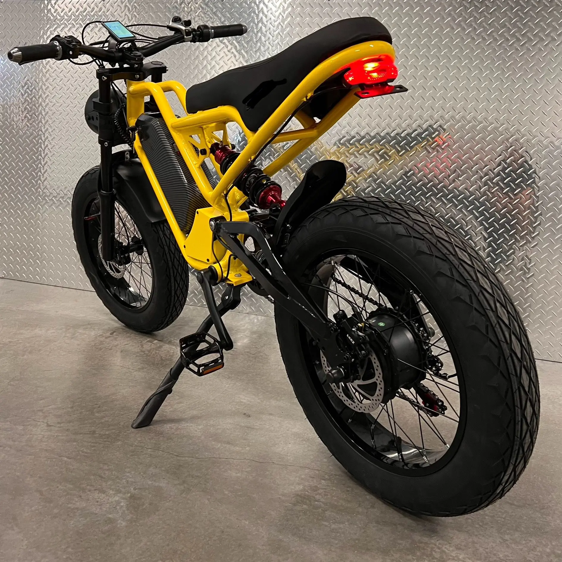 SXLL جميع الأحوال الجوية هانت أفضل Ebike 20 بوصة 1500 واط ماكس دراجة نارية كروزر الدهون الإطارات إطار دراجة كهربائية دراجة كهربائية #2