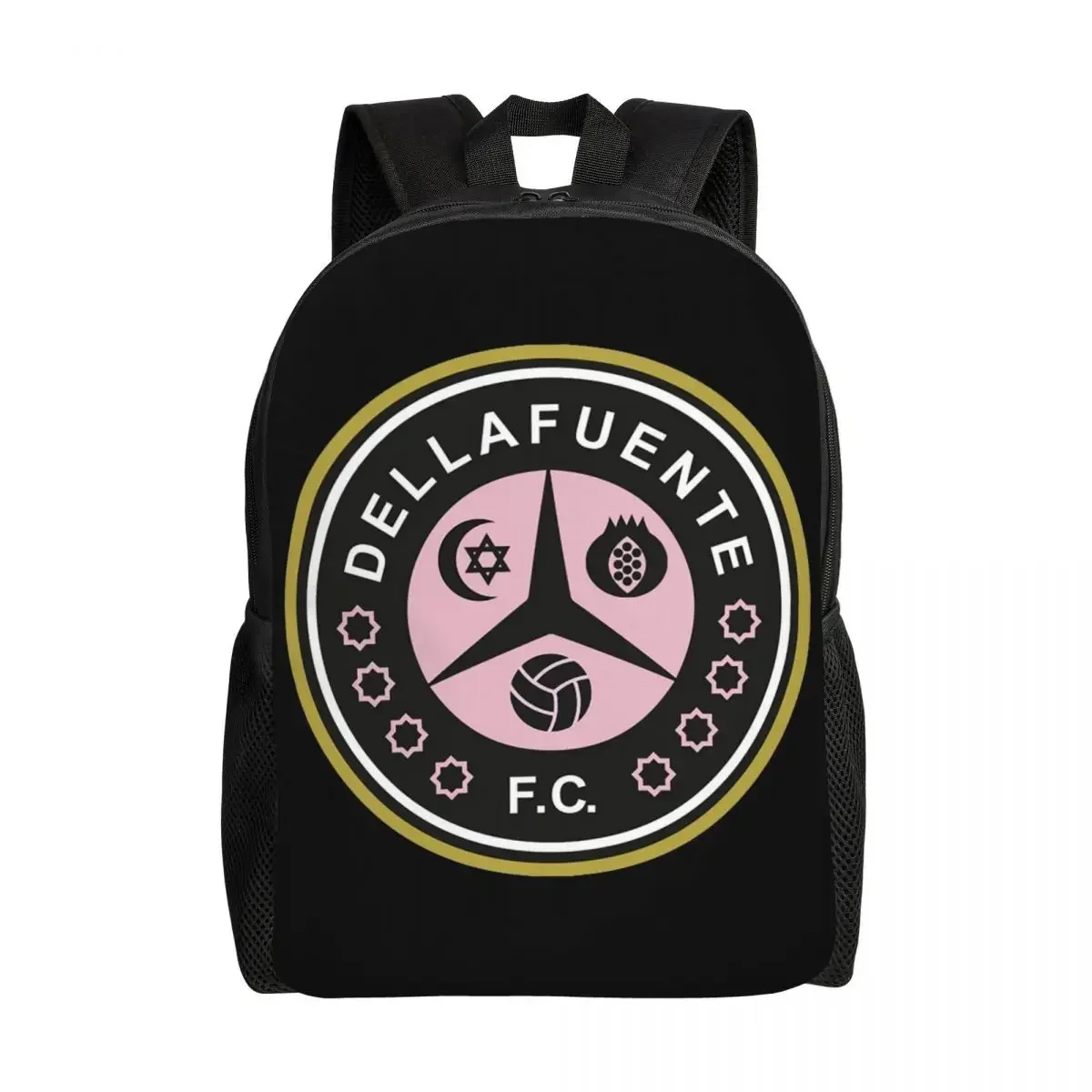 

Рюкзак Dellafuente FC 68, водонепроницаемая школьная сумка для колледжа и мужчин, сумки для книг с принтом