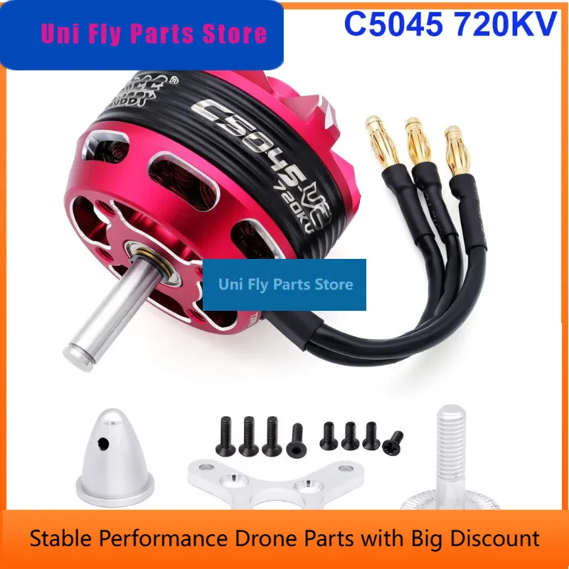 UniFly1pcs Brushless Motor 3-6S C5045 C5055 C5065 For RC Aircraft Plane Multicopter Brushless Outrunner Motor