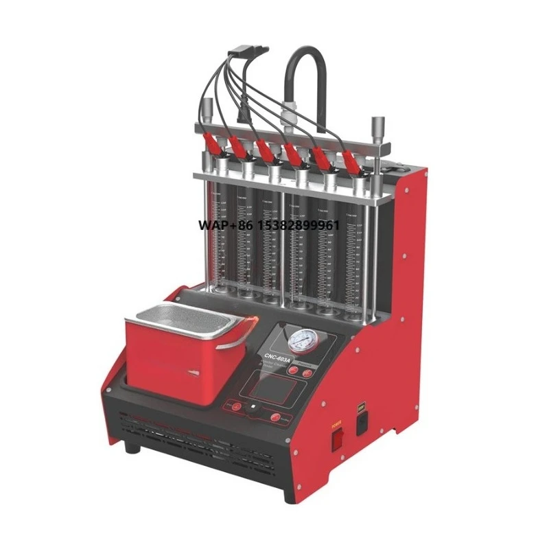 The Latest Cnc603 Ultrasonic Fuel Injector Cleaner Cleaning Machine 4/6 Cylinder 220V/110V CNC603A Fuel Injector Tester