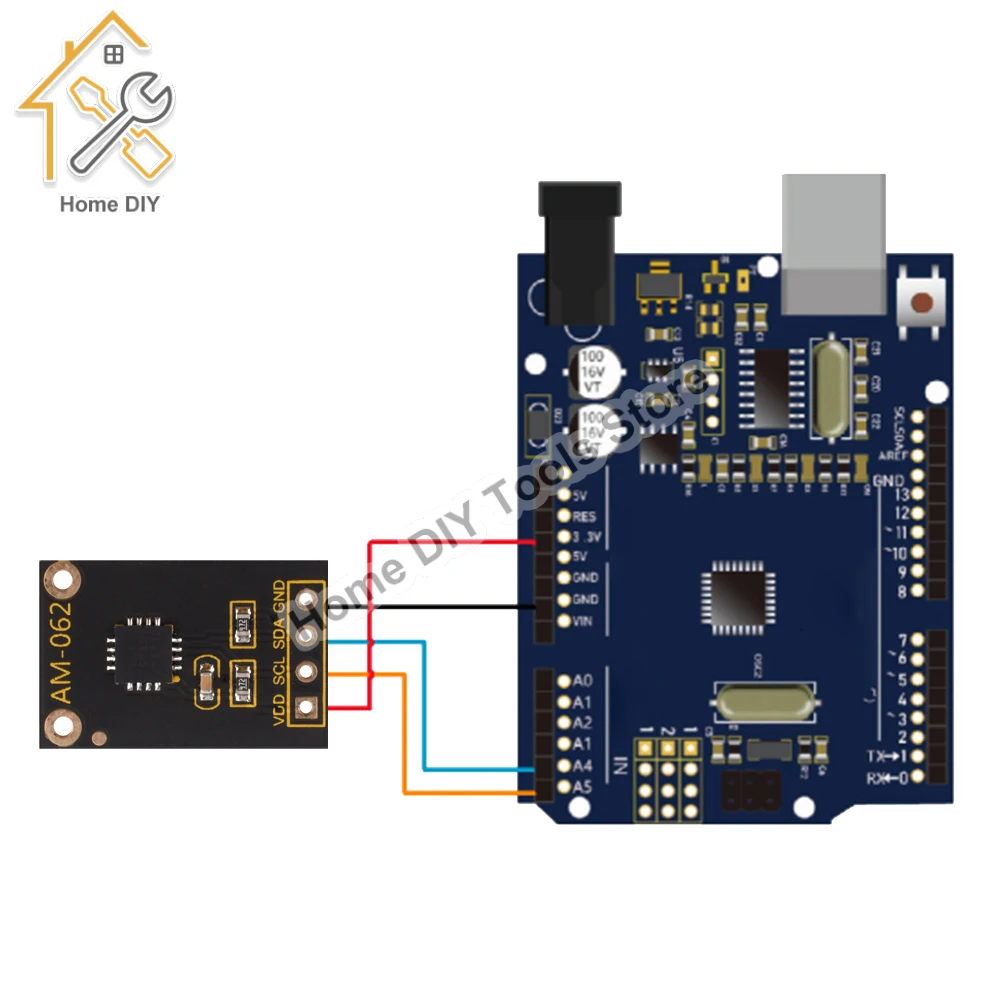 TSYS01 Digital Sensor de Temperatura Módulo de Interfaz I2C Sensor Placa de Desarrollo