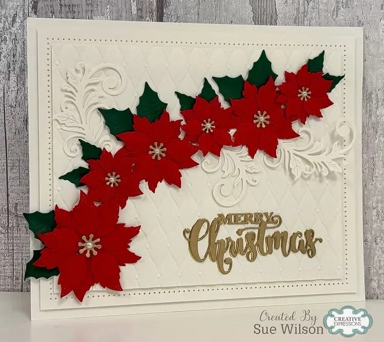 Holly Wreath Twinkling Lights Merry Christmas Metal Cutting Frame Dies 2026 New Templates DIY Scrap Booking Paper Making Crafts