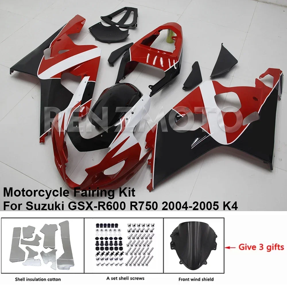

For Suzuki GSX-R600 R750 04-05 K4 K5 Fairing Motorcycle Set Body Kit Decoration Plastic Guard Plate Accessories Shell S0604-137A
