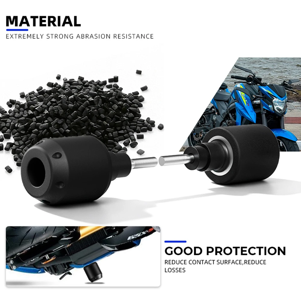 Motorcycle Fairing Protector Sliders Crash Falling Protection Pad For GSX-S750 2017-2021 & GSX-S750Z 2018-2021 Falling Protectio