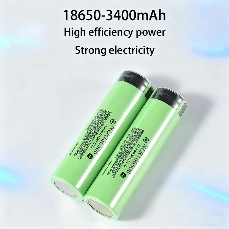 Victpower 10PCS High Capacity 18650  3400mAh 3C Rechargeable Batteries for Flashlights, Power Banks, Electric Tools