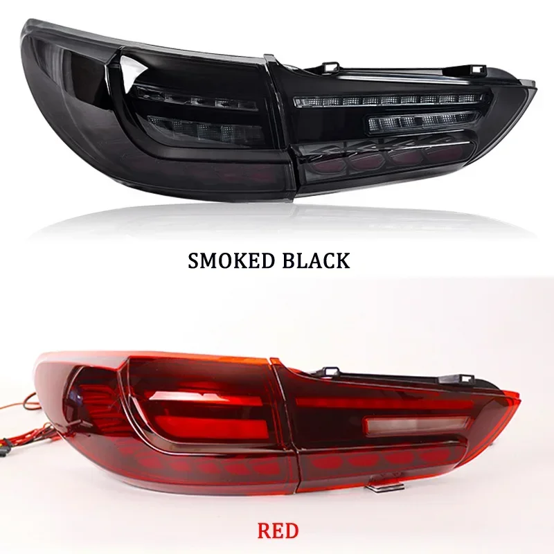 Car LED Tail Lights For Mazda 6 2013 2014 2015 - 2018 Atenza Rear Fog Lamp Brake Reverse Sequential Turn Signal Back Indicator