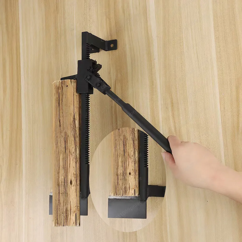New cross-border manual wall-mounted wood splitter for fireplaces, for household use