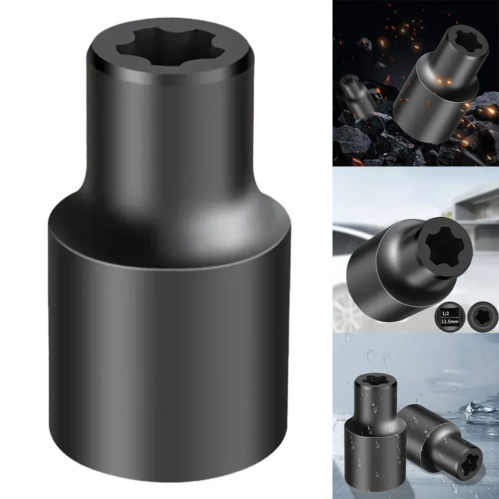 Battery Cover Screw Removal Tool For Tesla 5 Teeth Dedicated Battery Cover Car Tool Removal Socket Wrench Replacement Steel