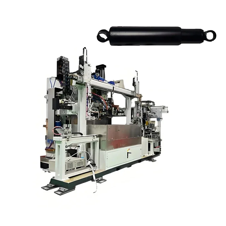 Automotive Shock Absorber Seam Welding Machine Automatic Stainless Steel Metal Shock Absorber Seam Welding Machine