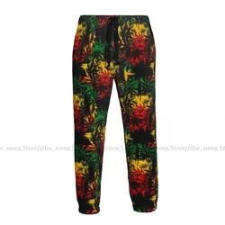 Men Pants Lion Rasta Pattern Male Trousers Fitness Sweatpants Streetwear