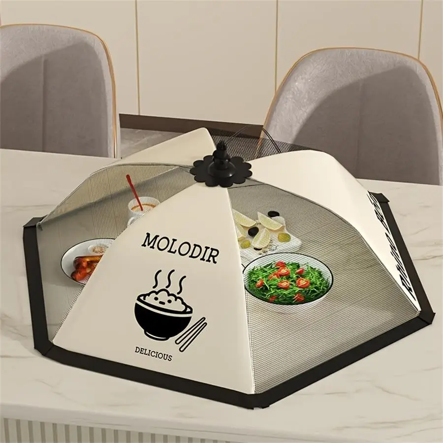 1 Foldable Food Cover, Vegetable Cover, Dining Table Cover, Vegetable Umbrella, Fly and Dust Cover