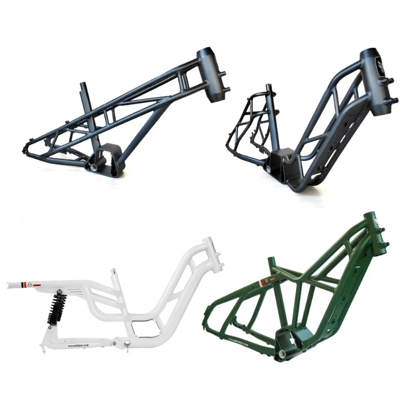 

Ebike Aluminum Alloy Fat Tire E-bike Hybrid City Road Mountain Electric Dirt Bike Steel Fixed Frame for Adult