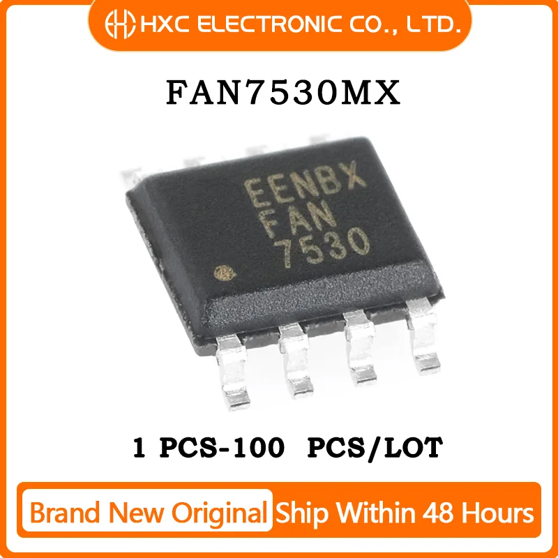 

10/50/100PCS 100% New FAN7530 FAN7530MX SOP8 Chip