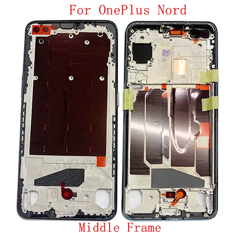 

Middle Frame Housing LCD Bezel Plate Panel Chassis For OnePlus Nord Phone Metal Fame Replacement Parts