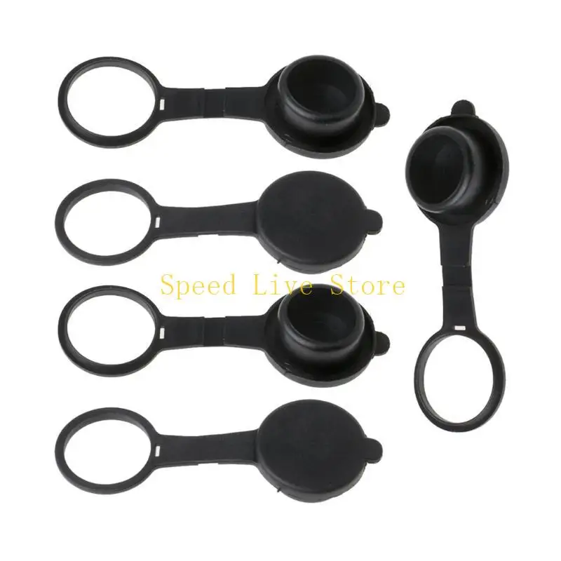 

547C 5 шт. универсальная крышка гнезда прикуривателя пыленепроницаемая водонепроницаемая крышка розетки 12 В ПВХ резина для