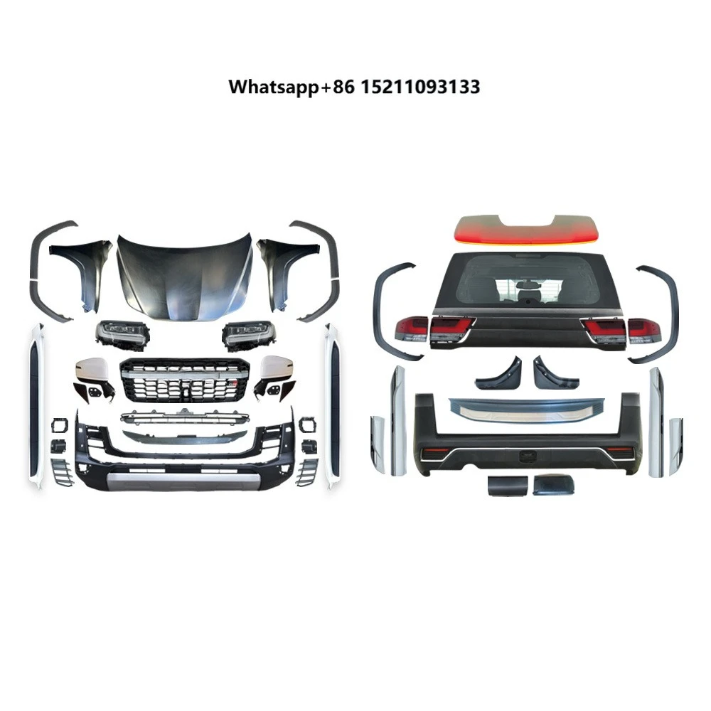 LC200 to LC300 GR Body Kit Facelift for Land Cruiser 2008-2021Factory Direct Car Modification Parts Bumper Assembly