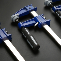 ABMS-Woodworking 1PCS 18Inch F-Type Fixing Clamp Adjustable Quick Clamp Heavy Carpentry Clamp Positioning Clip Stone Fixed