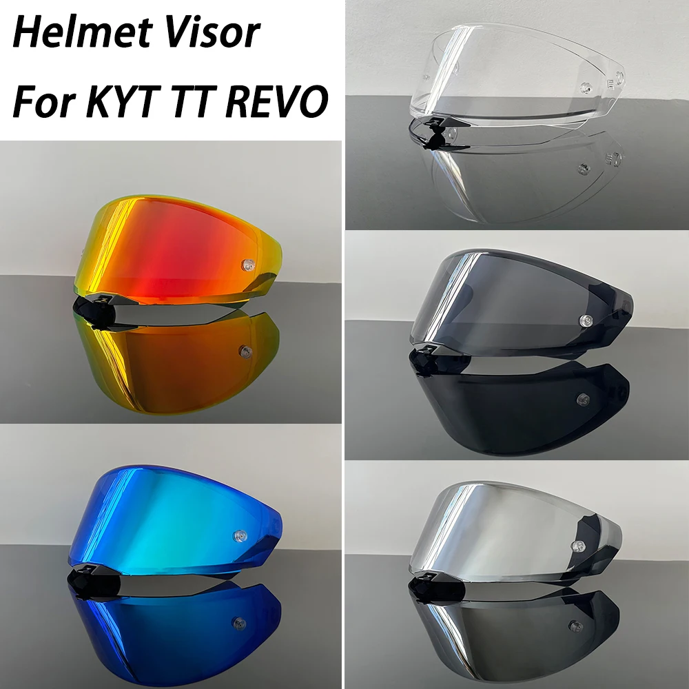 

Motorcycle Helmet Visor Replacement Original Face Shield For KYT TT REVO Helmet Sunshield Uv