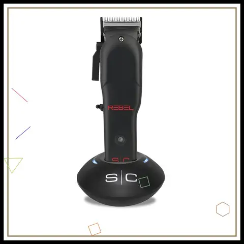 Super C4RBN Motor Hair Clipper, DLC & Ceramic Blades, USB-C Rechargeable, Cord/Cordless