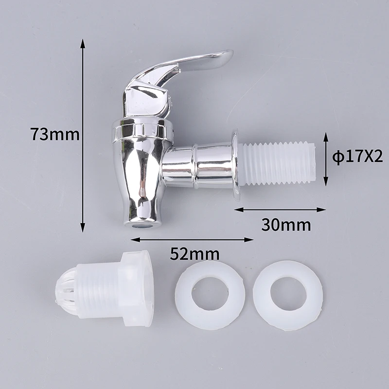 17MM Jar Wine Barrel Water Tank Faucet With Filter Glass Wine Bottle Faucet Wine Valve Water Dispenser Switch Tap Bibcocks Beer