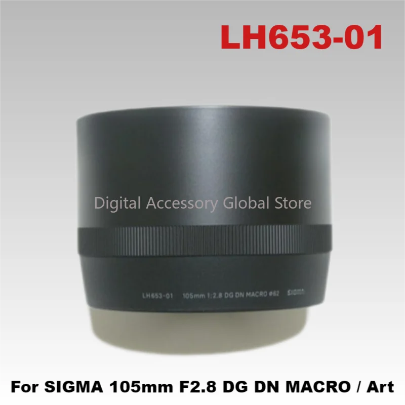 New Original Front Hood LH653-01 Parts For SIGMA 105mm F2.8 DG DN MACRO / Art (62mm) Camera Lens