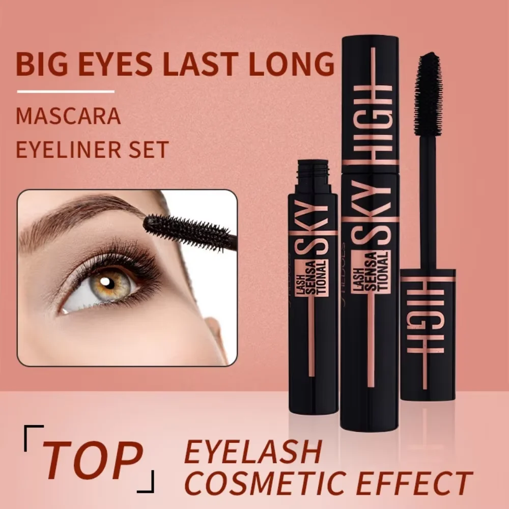 Ciglia Allungamento Mascara Lunga Durata Impermeabile Donne Coreano Ciglia Setose Ciglia Nere Estensione Trucco Cosmetico di Bellezza