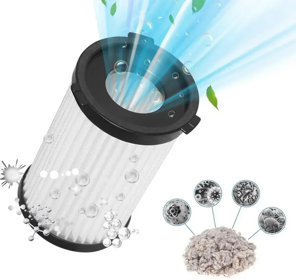 스폰지 및 HEPA 필터, D600, 2761, 2759 진공 청소기용, MooSoo D600 D601