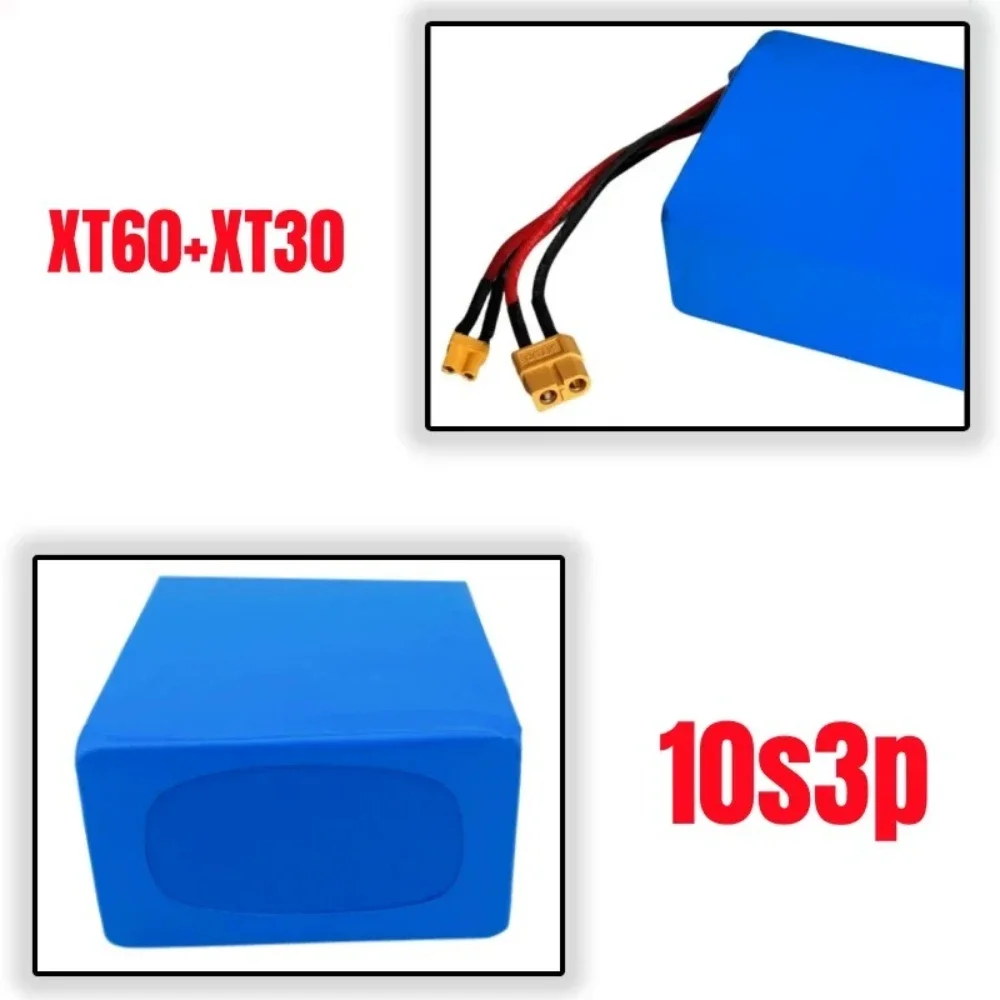 10S3P 36V 10500mAh 電動スクーター用リチウム電池 18650 バッテリーパック 36V 150W-350W 電動スクーター用バッテリー BMS付き