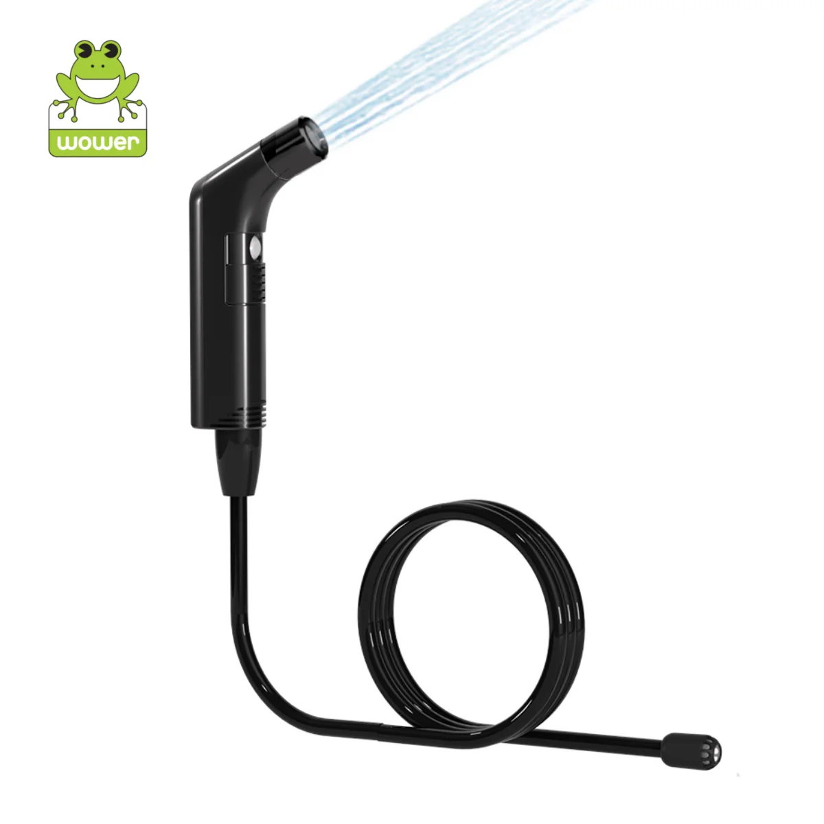 2M Portable Bidet with 2 Speed Water Rate Control Shattaf Rechargeable Handheld Sprayer Personal Hygiene Camping Travel Bidet