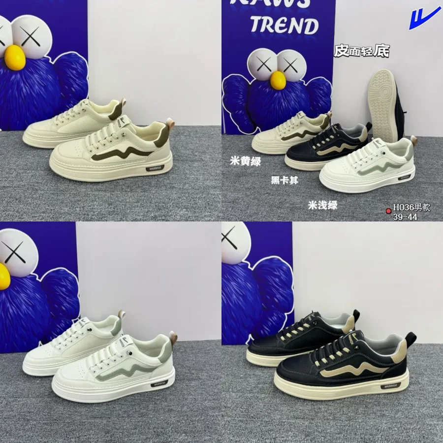 

Flat tie-free H036 slip-on solid color casual new low-cut all-match sneaker casual shoes men's shoes