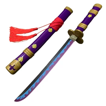 Anime Roronoa Zoro 24inch Role Play Enma Demon Katana Weapon Cosplay Bamboo 60cm Sword Model