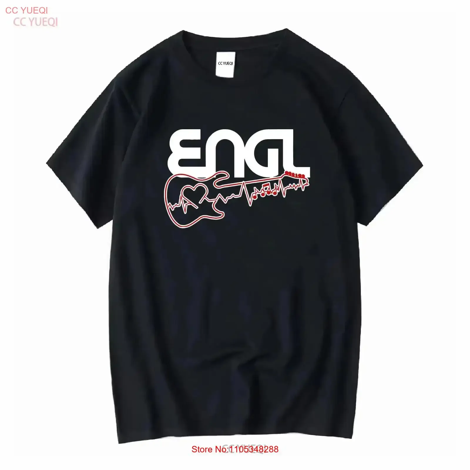 Engl Amplifier Guitar Logo Men's T Shirt Funny American Size S to 5XL vintage Washed Soft streetwear Stylish Comfortable Unisex