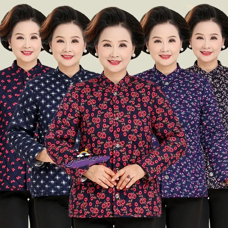 

Утепленное хлопковое пальто с наполнителем из верблюжьего пуха, с воротником-стойкой, теплое, для мам, большие размеры в наличии