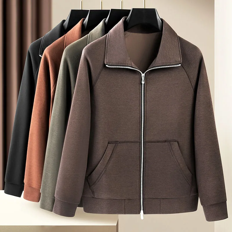 

Comfort King жареный городский магазин, высококачественная окрашенная шерстяная смесь воздушного слоя, осенне-зимняя мужская повседневная куртка-кардиган