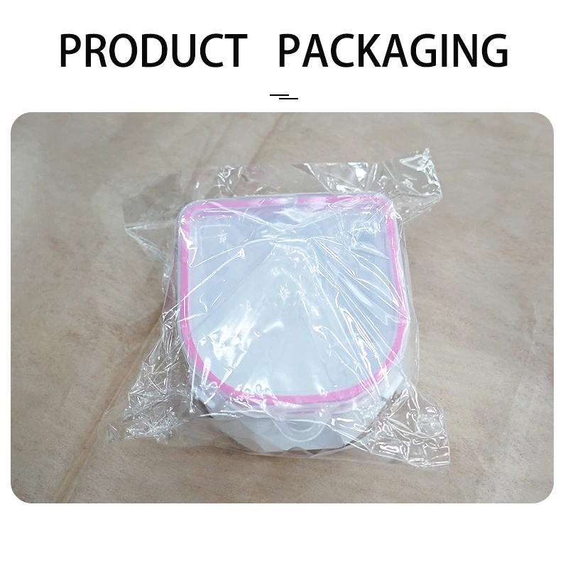 مسمار الفن أدوات نظيفة مزدوجة الطبقة مزيل طلاء الأظافر نقع السلطانية سميكة البلاستيك غسل اليد تمرغ حوض لتقوم بها بنفسك السلطانيات حوض البشرة #6