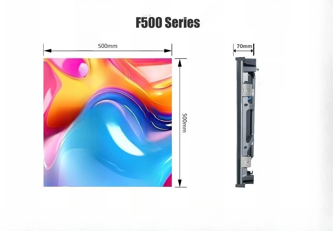 Complete System P2 P3 P2.6 P2.9 P3.91 LED Display 500mmx500mm LED Panel Eevent Church Backdrop Outdoor LED Display Screen