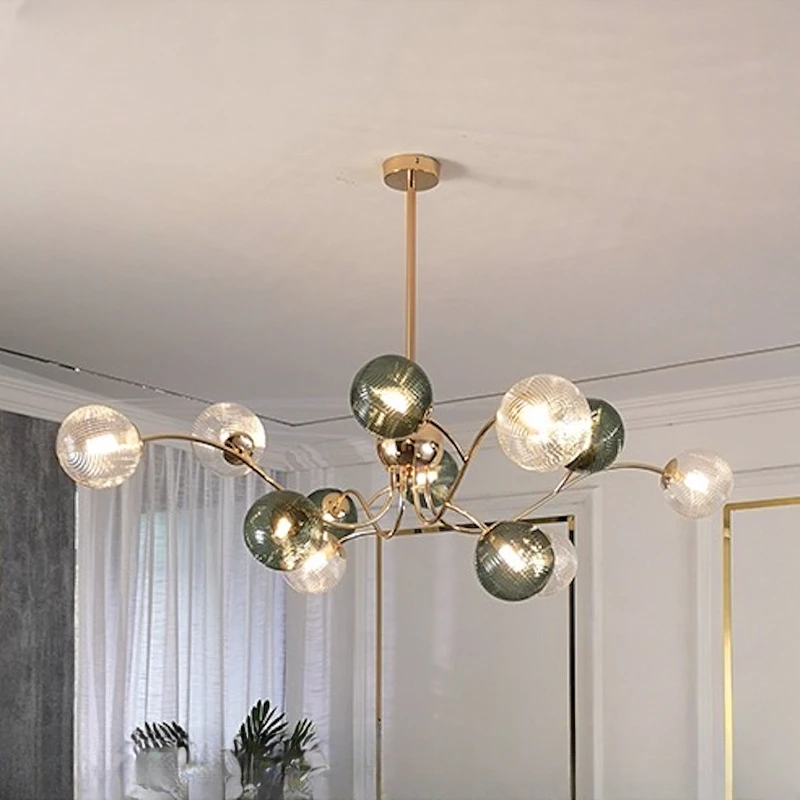 

Popular Amazon Living Room Chandeliers, Simple Modern Atmosphere, Bedroom Lamps and Lanterns, Light Luxury, Nordic