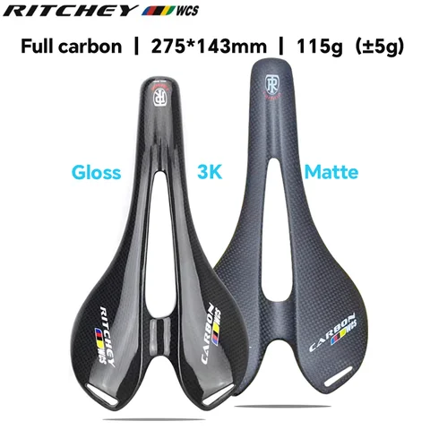 Ritchey saddle MTB saddle Road Bike 3K Gloss/matte Full Carbon Saddle Bicycle seat 7*9mm