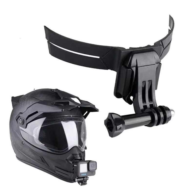 

Motorcycle Helmet Chin Stand Mount Holder for GoPro Hero 13 12 10 9 8 7 6 Black Sjcam DJI Akaso Camera Go Pro Accessories