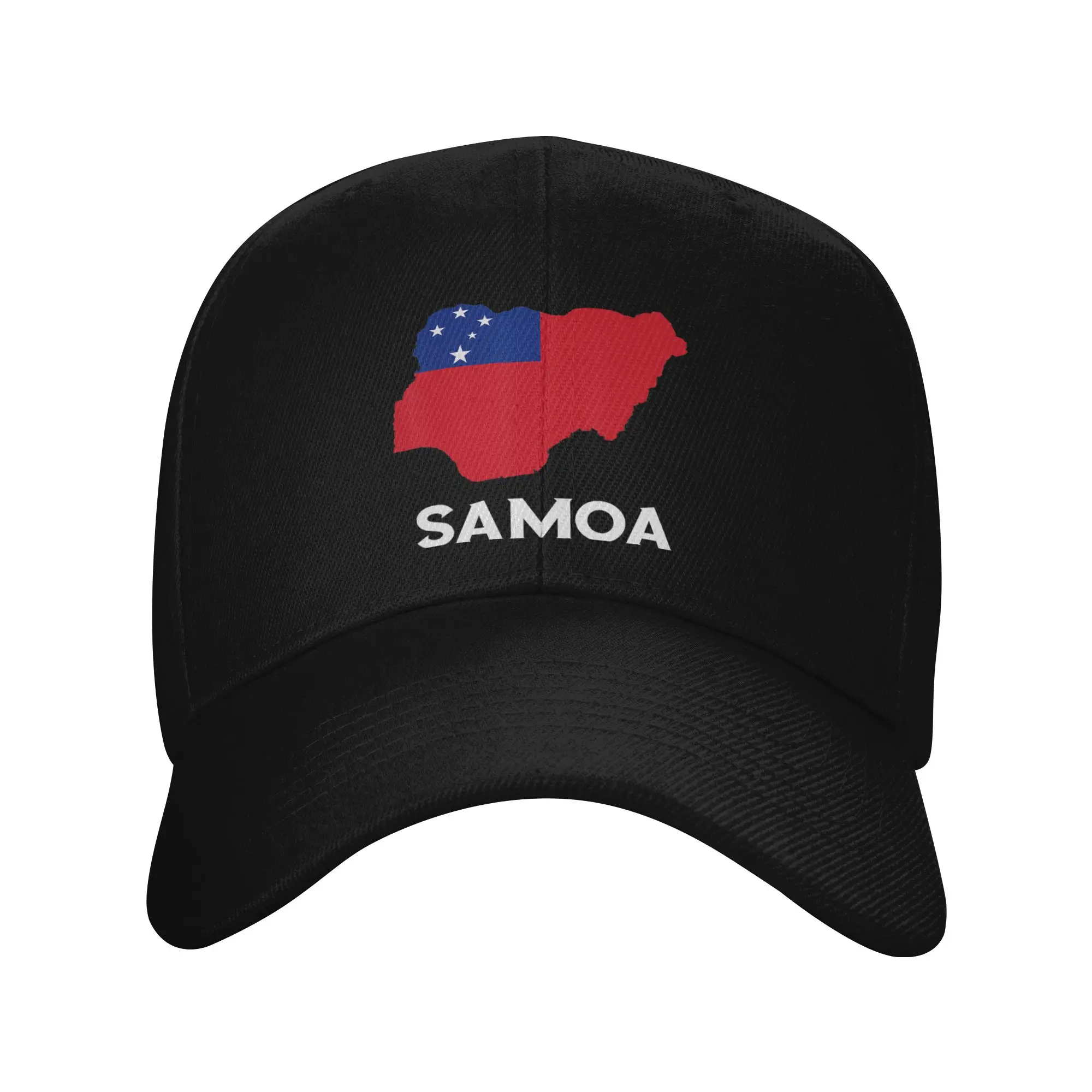 Summer Samoa Map Samoan Pride Samoan Flag Baseball Cap Kpop Rock Custom DIY Sun Trucker Hat High Quality Baseball Caps