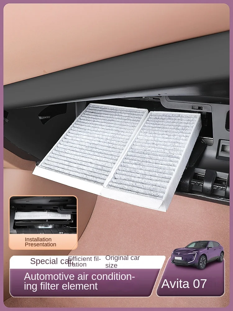 

Подходит для Avita 07: оригинальный фильтрующий картридж для кондиционера, активированный угольный фильтр PM2.5, аксессуары.