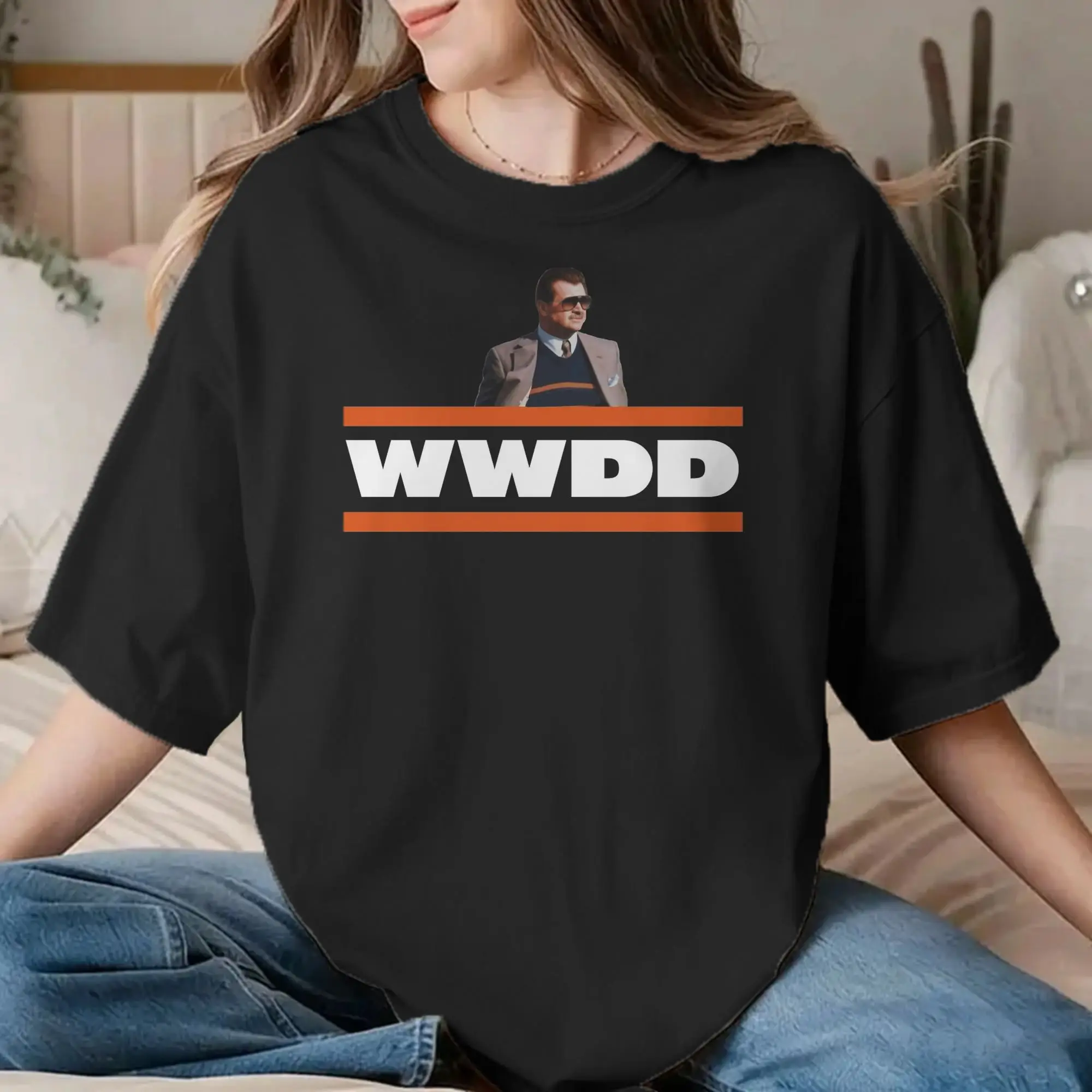 What Would Ditka Do Men Women's T Shirts Mike Ditka Football Fun Tee Shirt Short Sleeve T-Shirt 100% Cotton Gift Clothing
