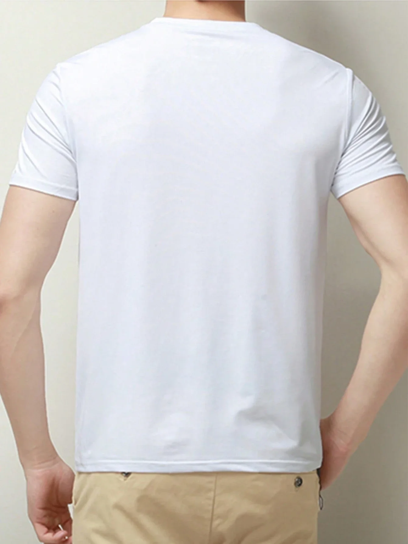 

Мужская быстросохнущая футболка из ледяного шелка, повседневная, с коротким рукавом, для спорта и фитнеса