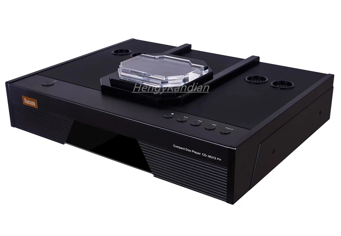 Musicnote CD-MU13 Pro Electron Tube CD Turntable Player Balanced output coaxial input DAC USB BT5.0  SAA7824 ES9038