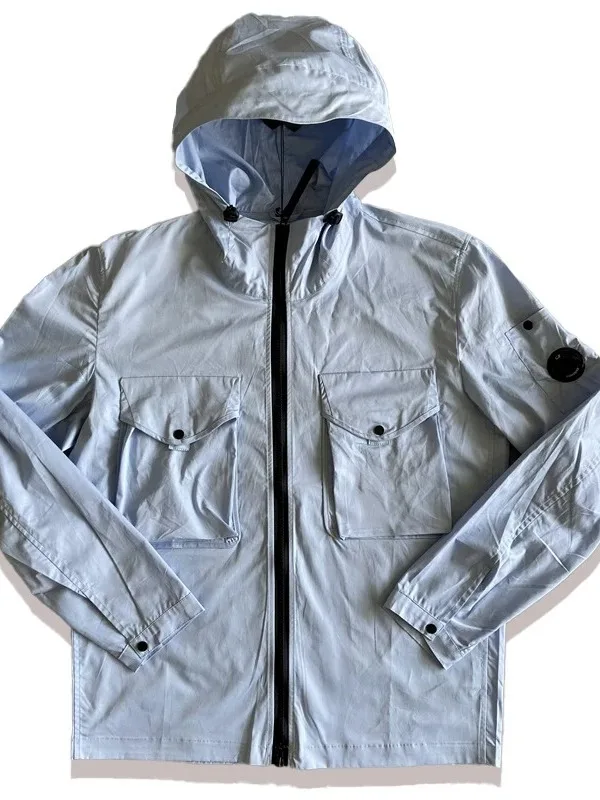 

Функциональная куртка Topstoney с капюшоном на молнии, унисекс, с множеством карманов, рабочая одежда, ветрозащитная, тонкая, с длинными рукавами, весенняя