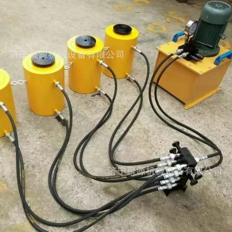 Electric Hydraulic Pump Hand-Operated Valves Solenoid Valve  Double Oil Circuit Large Flow Hydraulic Oil Pump