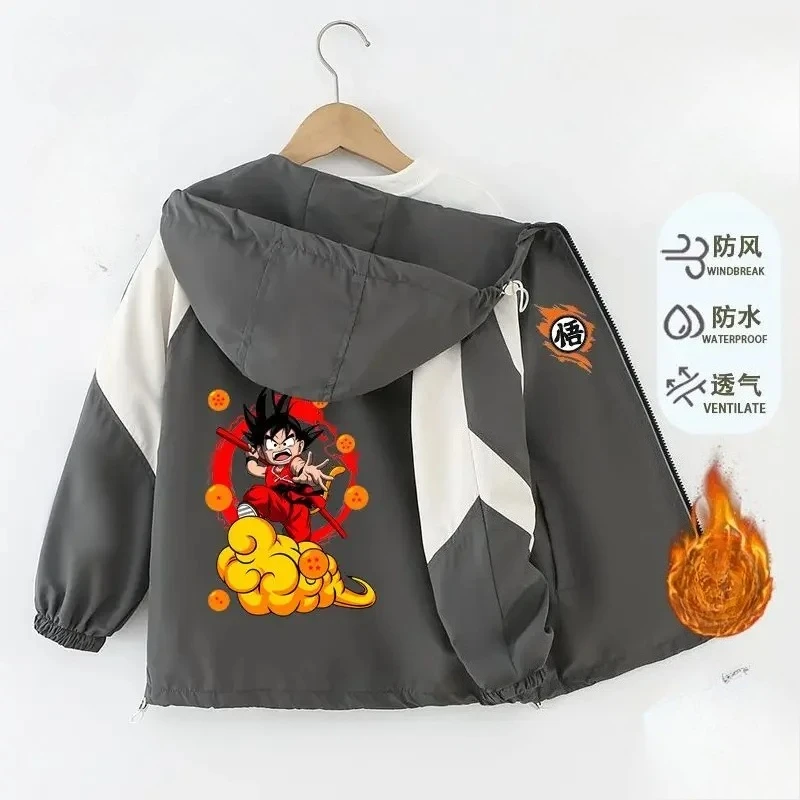 

New Anime Dragon Ball Goku Cosplay Costume HoodieSweatshirts Cardigan Casual Cartoon fashion Hoodies Top Streetwear jacket gift